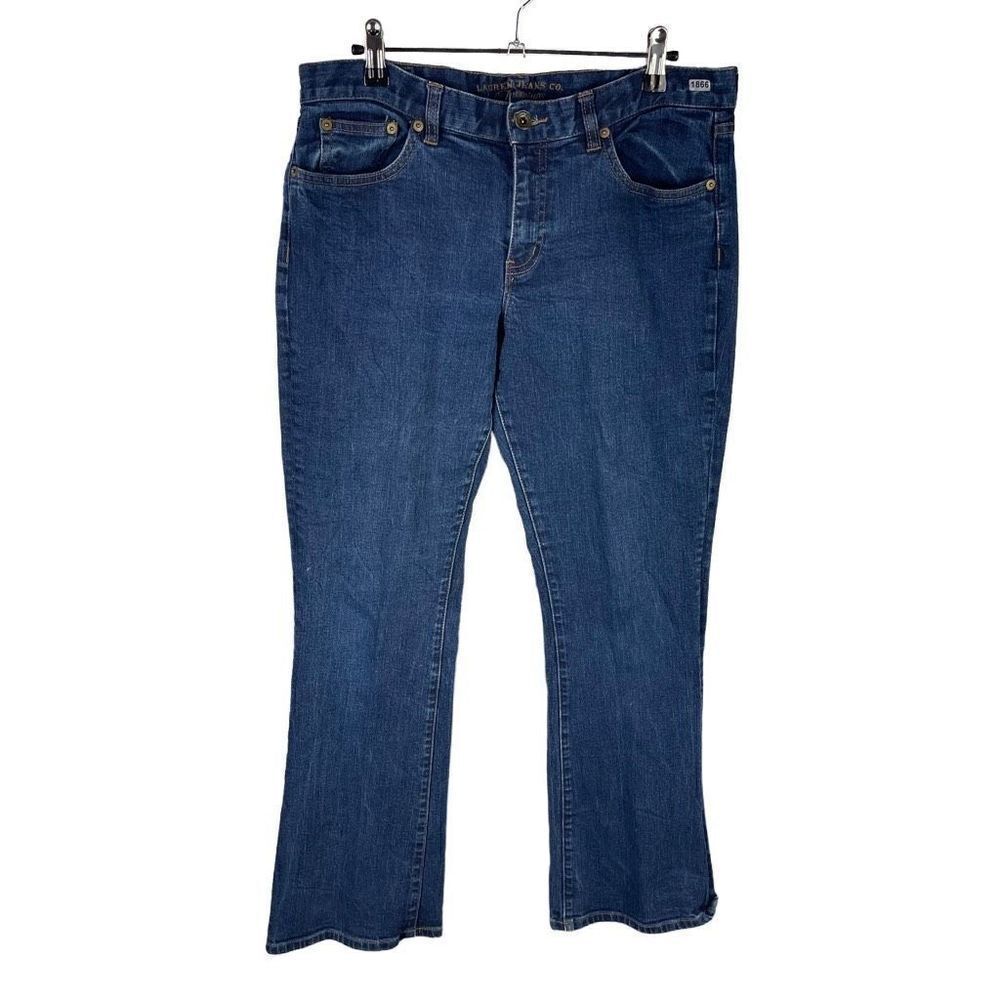 Ralph Lauren Bootcut Jeans 10 Women’s Dark Wash Pre-Owned [#1866]